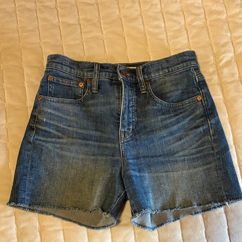 Madewell High-Rise Denim Shorts